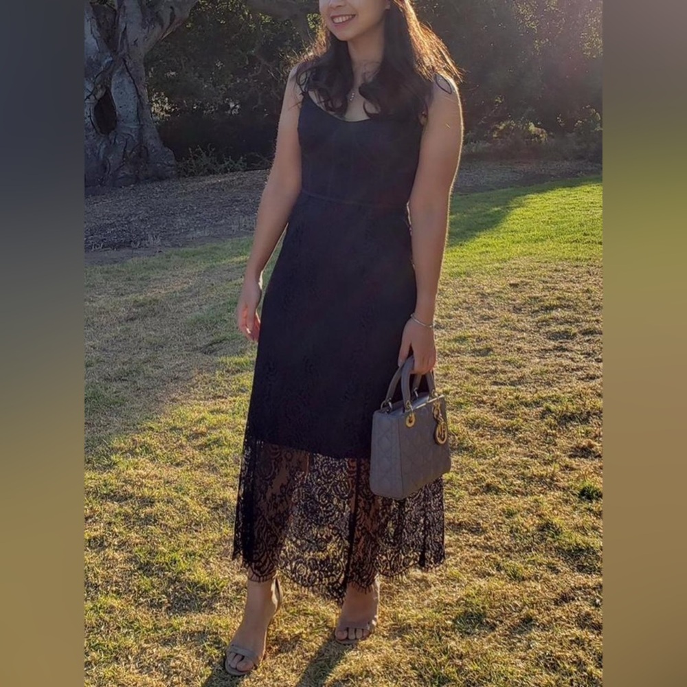 Keepsake Navy #Lace Dress